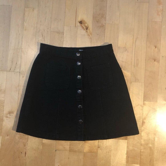 BDG denim button front skirt - Picture 2 of 3
